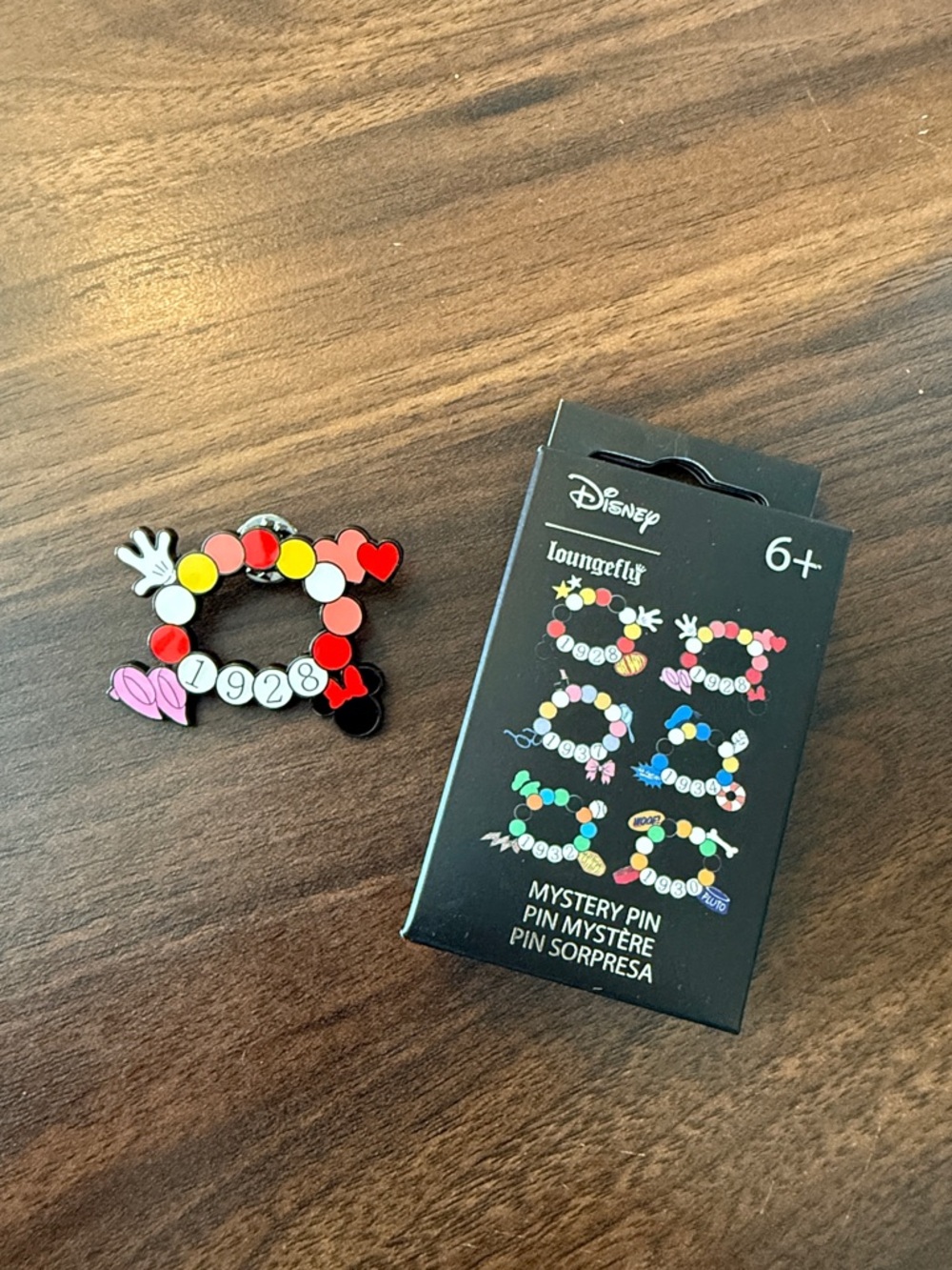 Loungefly Minnie Bracelet 1928 Mystery Pin